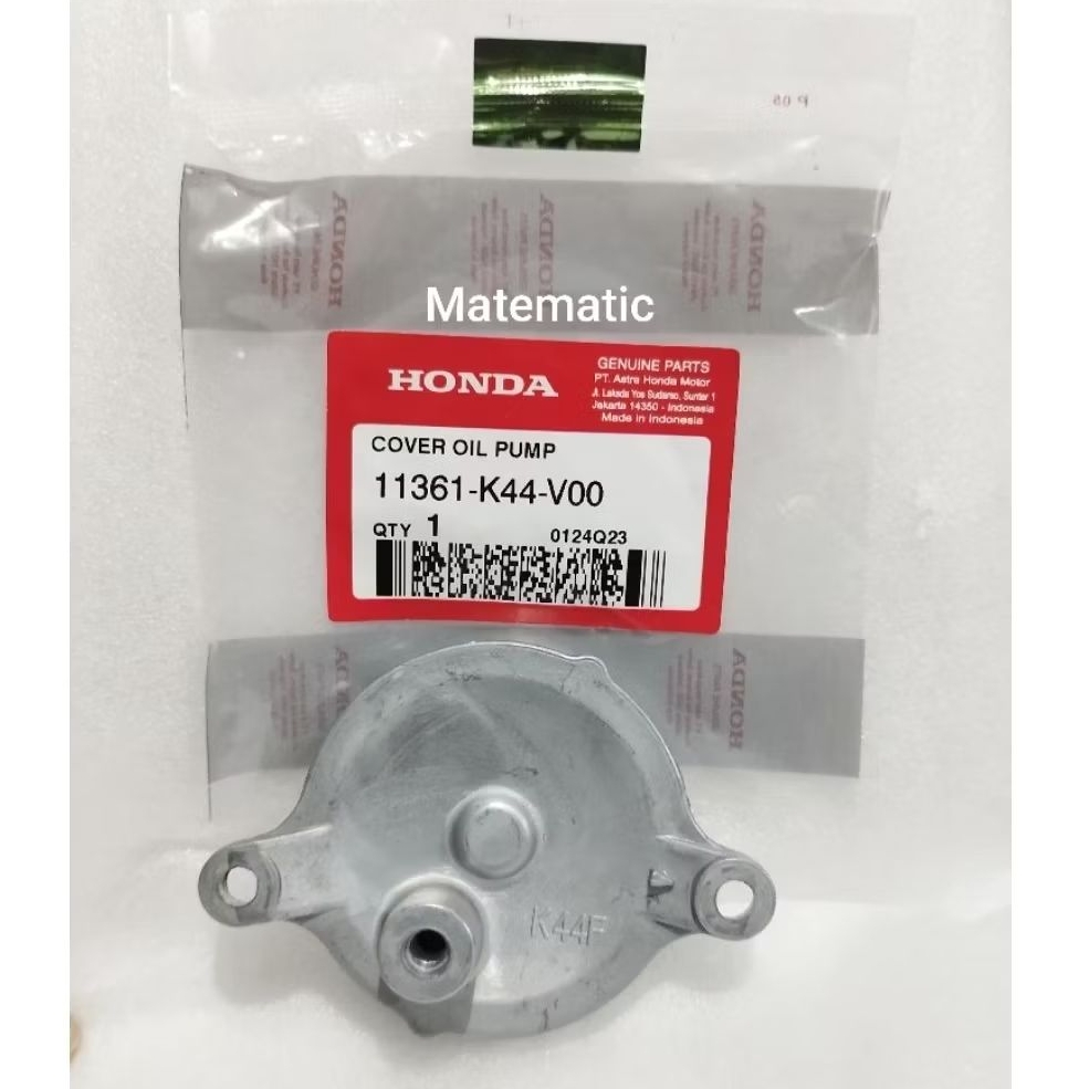 Cover Tutup Gigi Pompa Oli Cover Oil Pump Beat Pop Esp Scoopy Esp Vario 110 Esp 11361K44V00