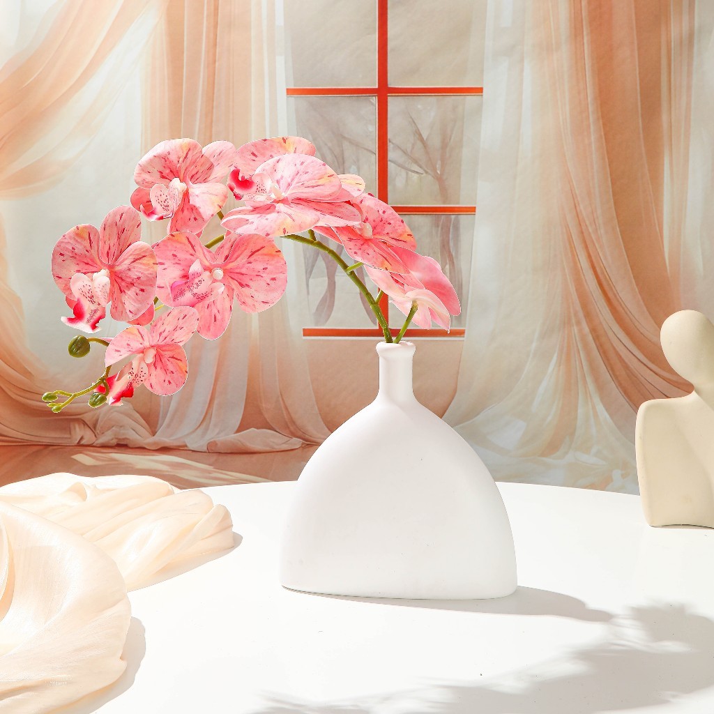 Ensemble Bunga Anggrek Bunga Hias Plastik Bunga Hias Plastik bunga hiasan ruang tamu