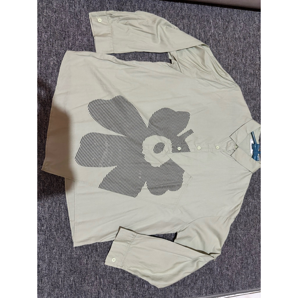 Preloved Blouse katun Sage