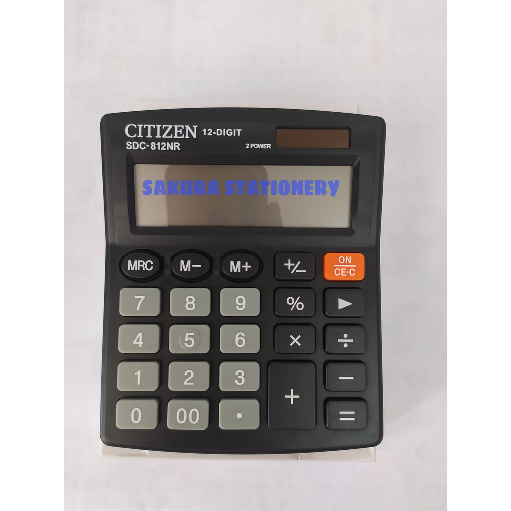 

Kalkulator Citizen SDC-812BN