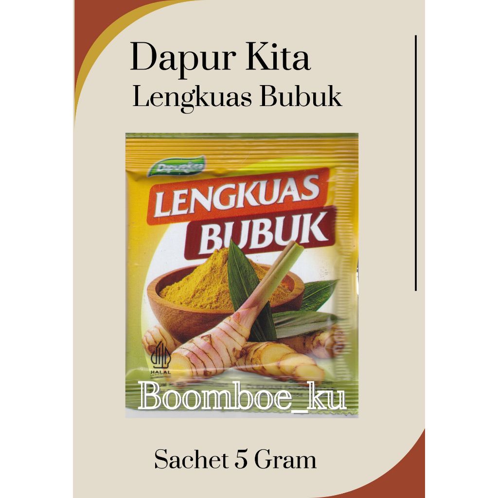 

Dapur Kita Lengkuas Bubuk 5Gram