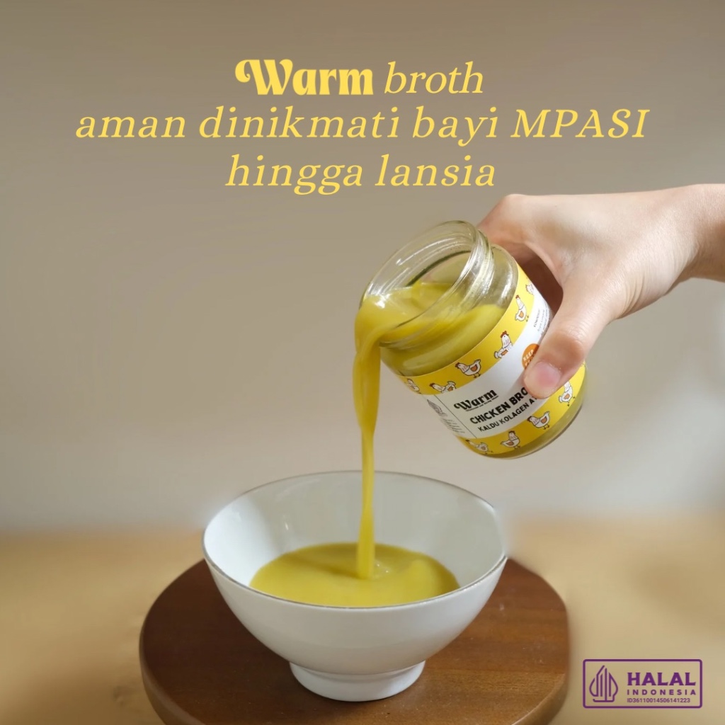 

Warm - Chicken Broth - Kaldu Kolagen Ayam