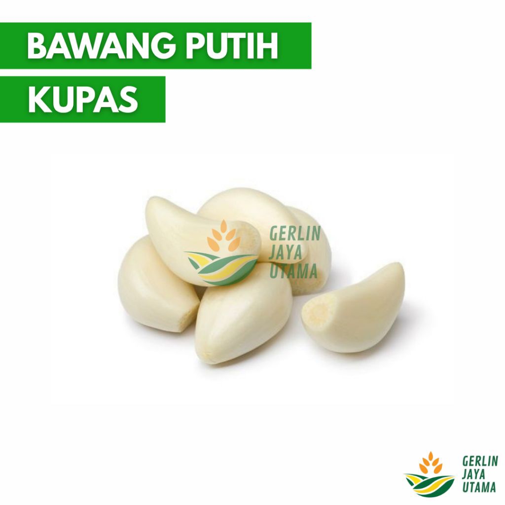 

(1Kg/500Gram/250Gram) Bawang Putih Kupas