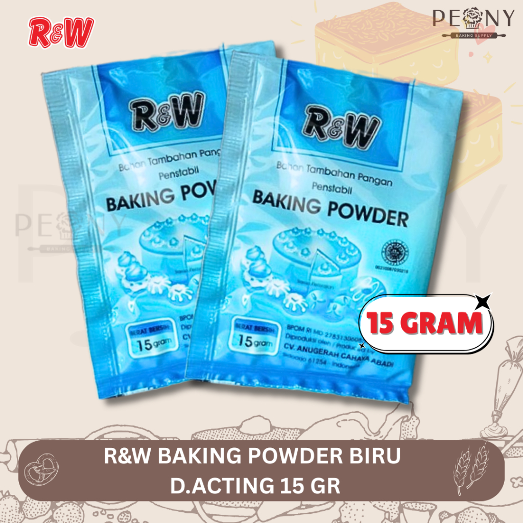 

(PAK)R&W BAKING POWDER BIRU D.ACTING 15 GR