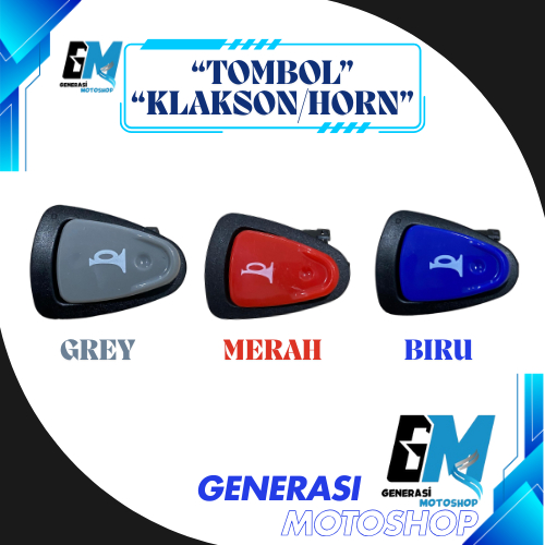Saklar Tombol Klakson Vietnam Honda Merah Vario Beat Deluxe