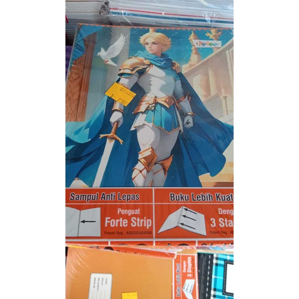 

Buku Tulis Forte 38 Lembar Kwarto Random Cover