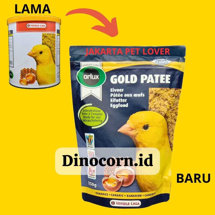 Gold Patee Profi 250gr Versele-Laga Makanan Burung Egg Food - Pakan Kenari - Burung Kenari