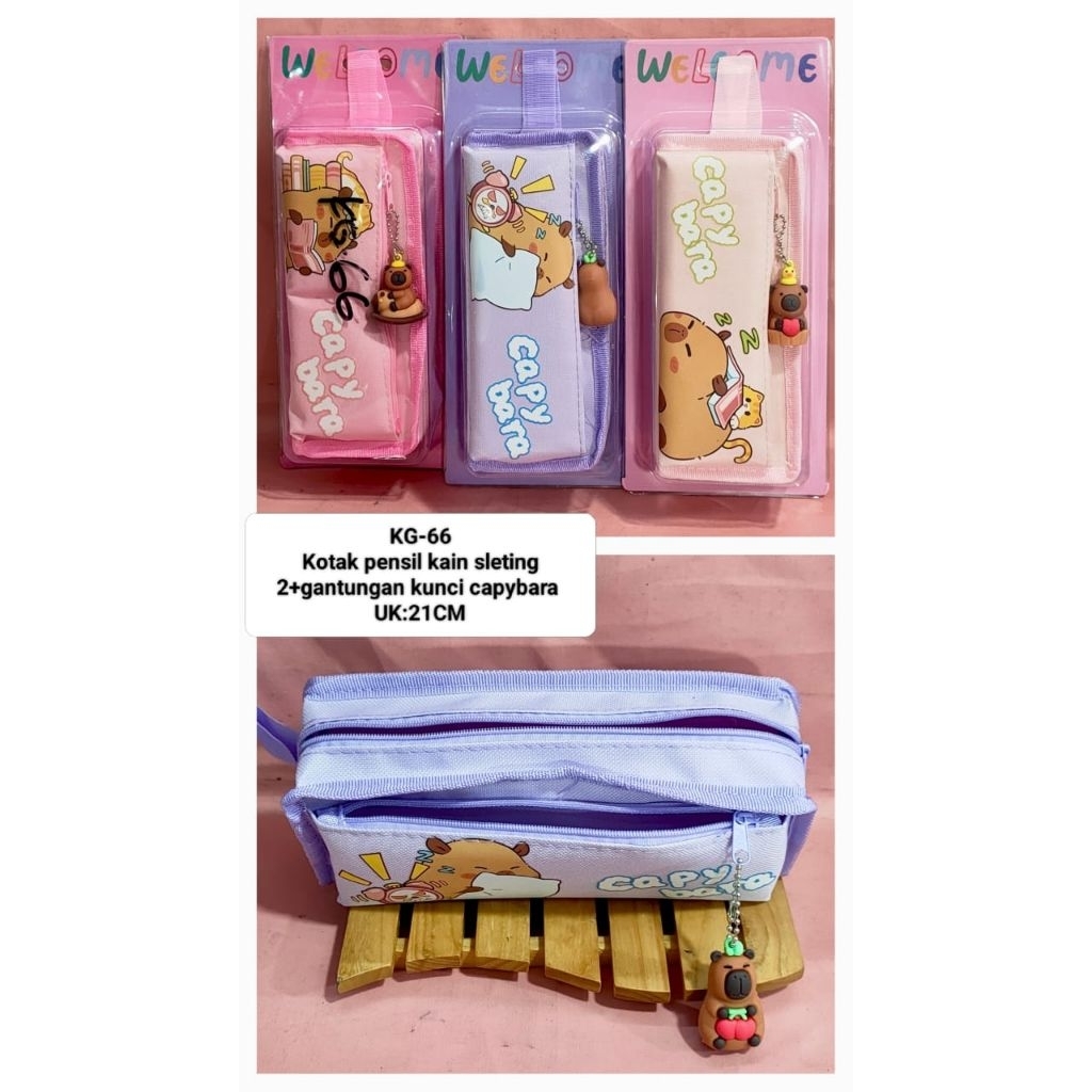 

1 LUSIN KOTAK PENSIL CAPY BARA GANCI 2 RESLETING ISI 12