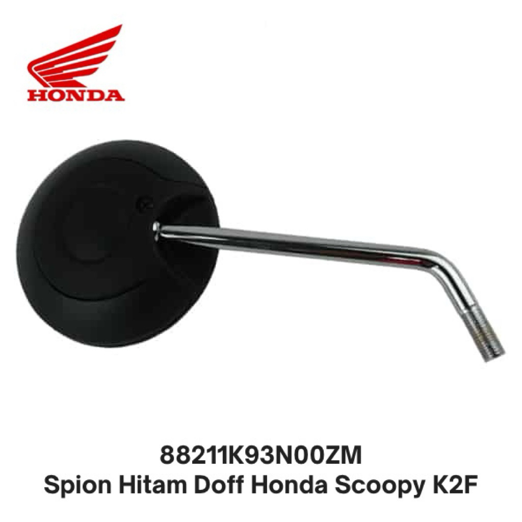 88211K93N00ZM Spion Hitam Doff Honda Scoopy K2F