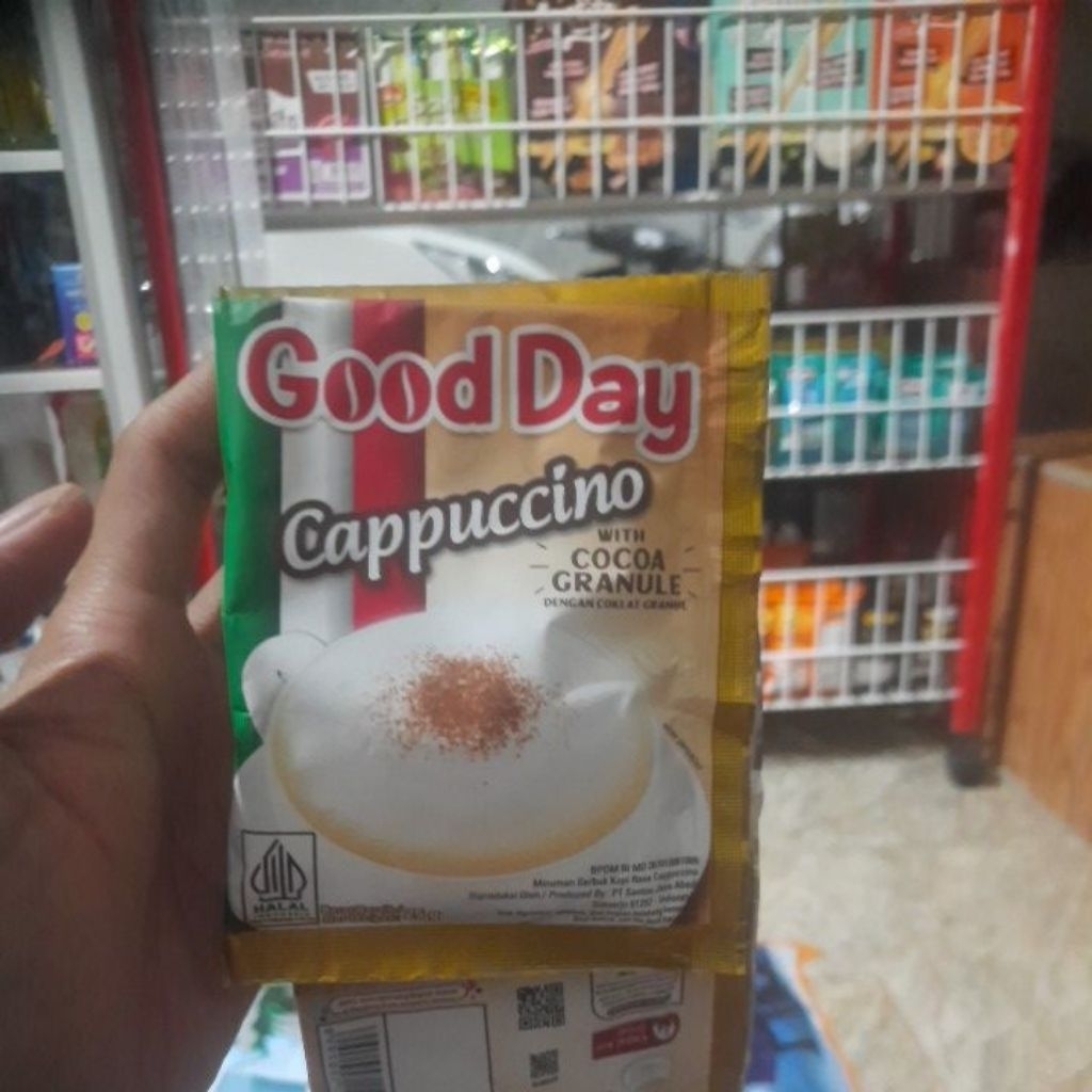

KOPI GOOD DAY CAPPUCCINO WITH COCOA GRANULE