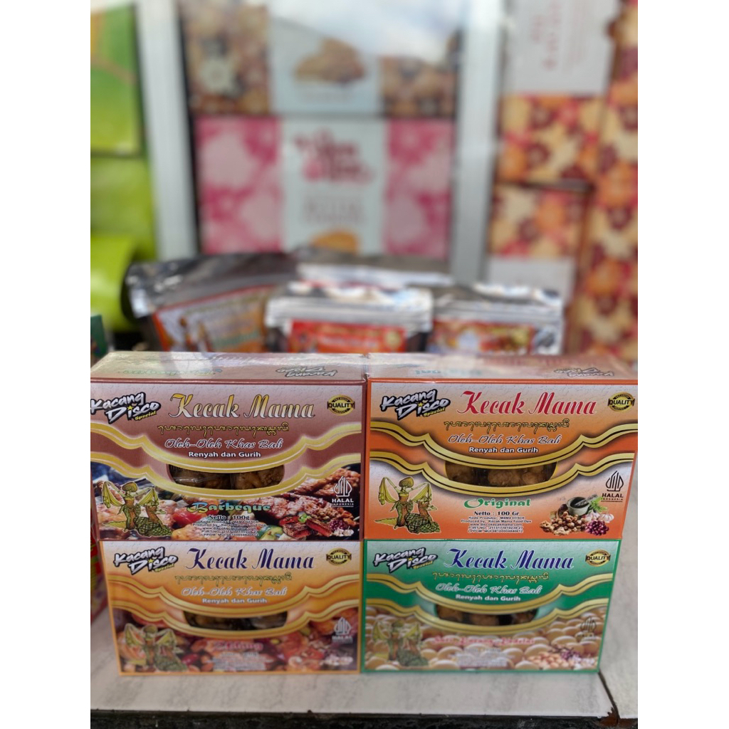 

KACANG DISCO KECAK MAMA 100gr isi 4 RASA!!