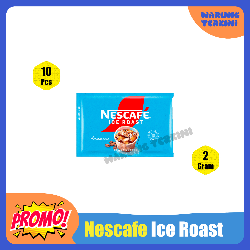 

Nescafe Ice Roast Americano 2g 1 Renceng | Kopi Instan