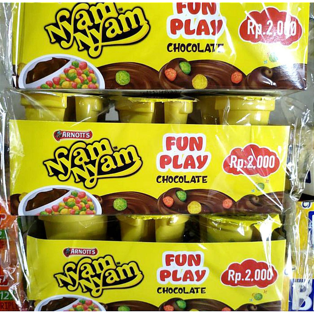 

Nyam nyam FunPlay | 1 pak isi 12 pcs