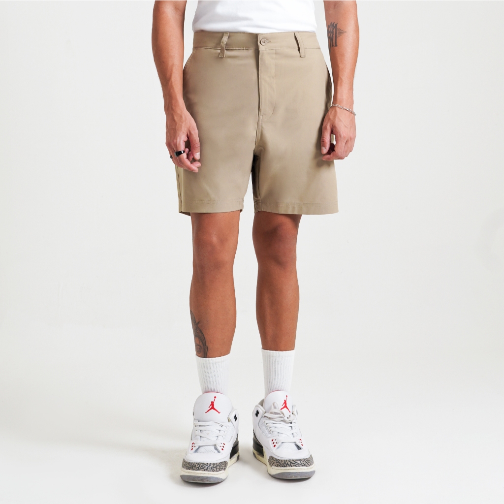 CELCIUS Celana Chinos Pendek L03000572C Khaki