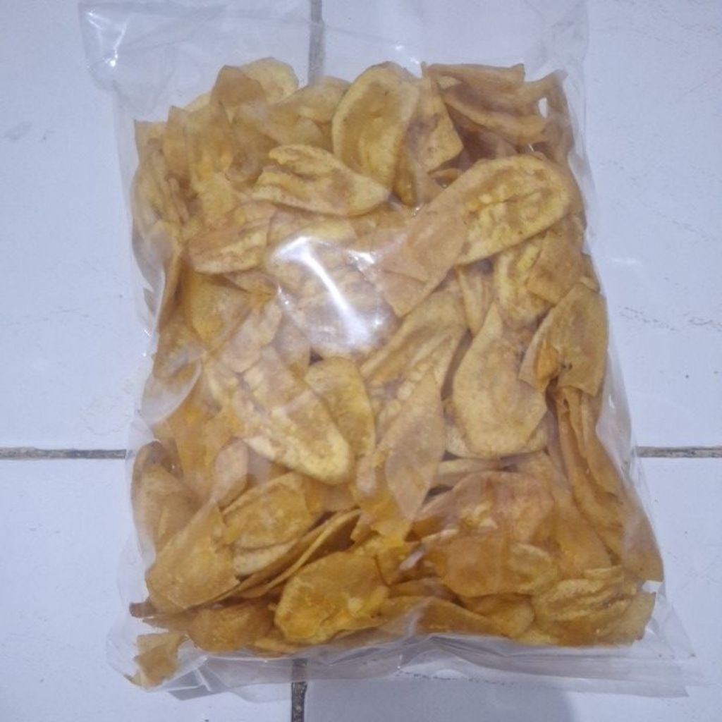 

Kripik pisang renyah crispy selalu fresh langsung pengrajin gurih/original/manis