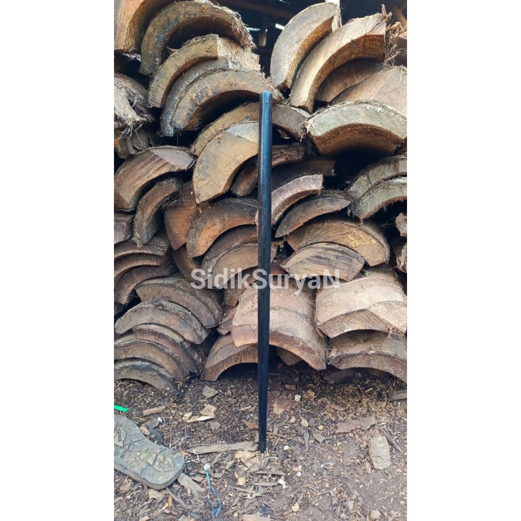 tongkat bantu jalan kayu aren/iteuk kayu aren