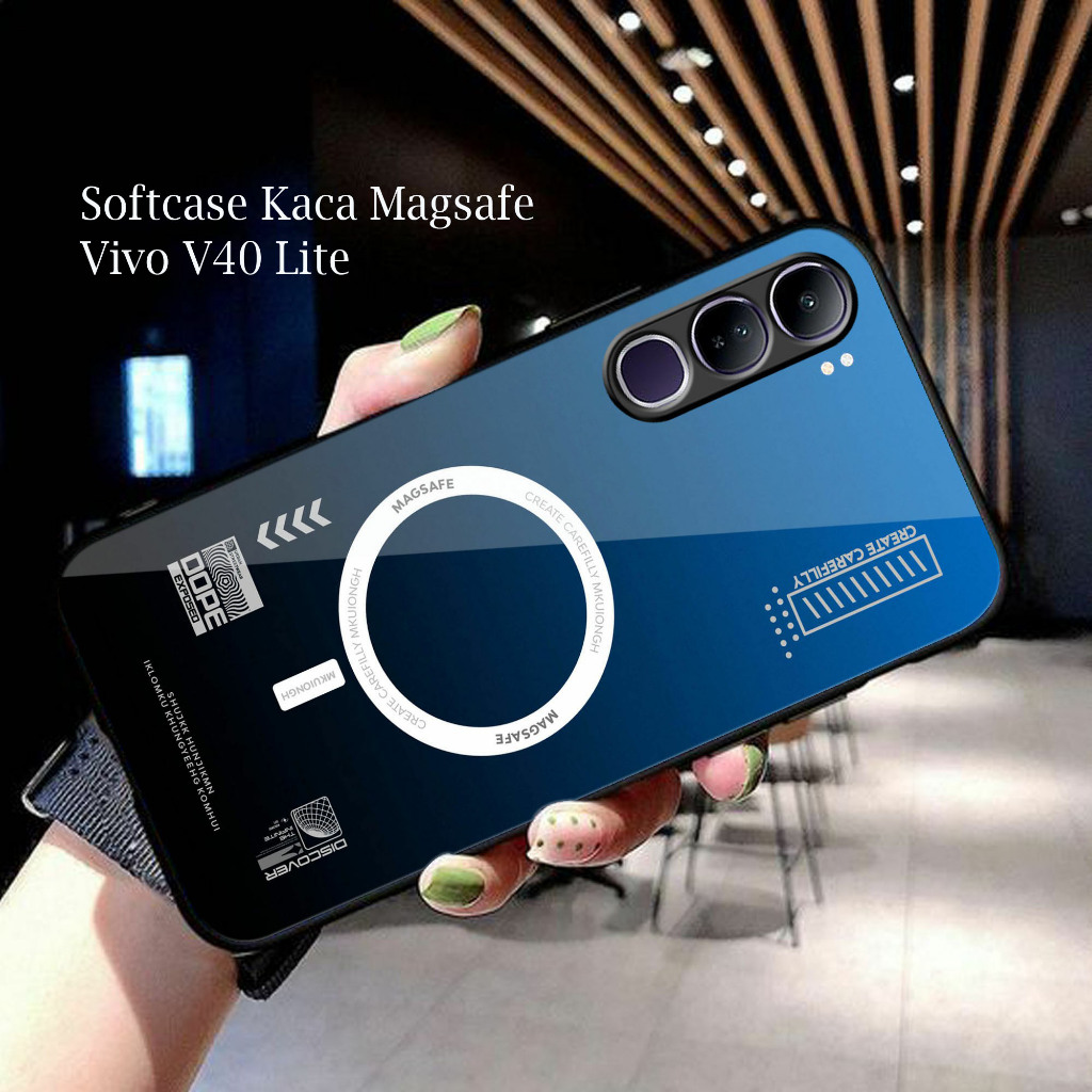 Softcase Kaca Kilau Vivo V40 Lite Smartphone Case Magsafe Vivo V40 Lite - N71
