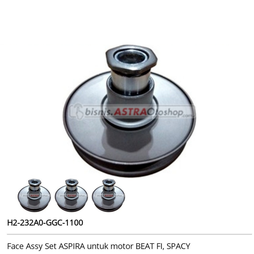 Pully Assy Puli Face Assy Set Beat Fi Spacy (GGC) Aspira