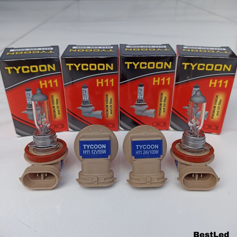 KODE G19X Bohlam Lampu Mobil Halogen H11 1224V 551Watt