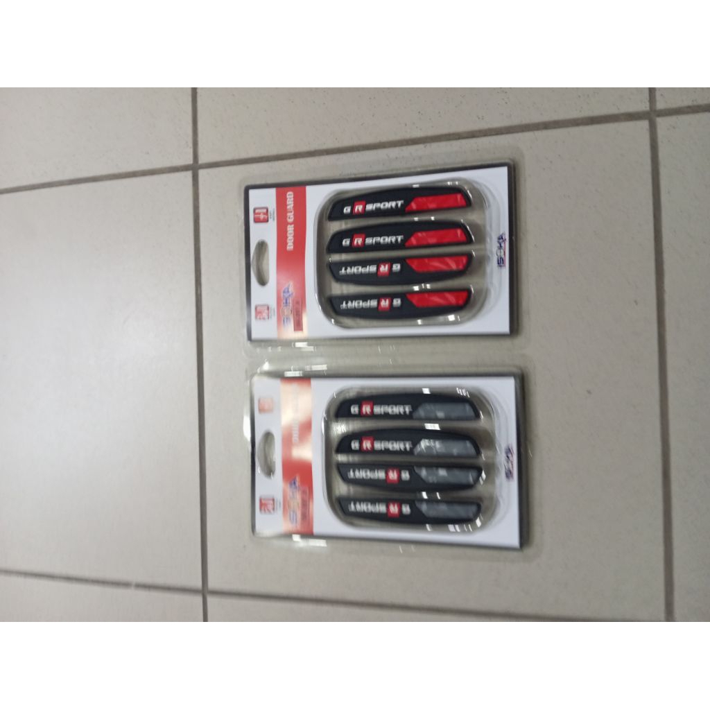 door guard pelindung pintu mobil calya sigra agya ayla tulisan gr sport
