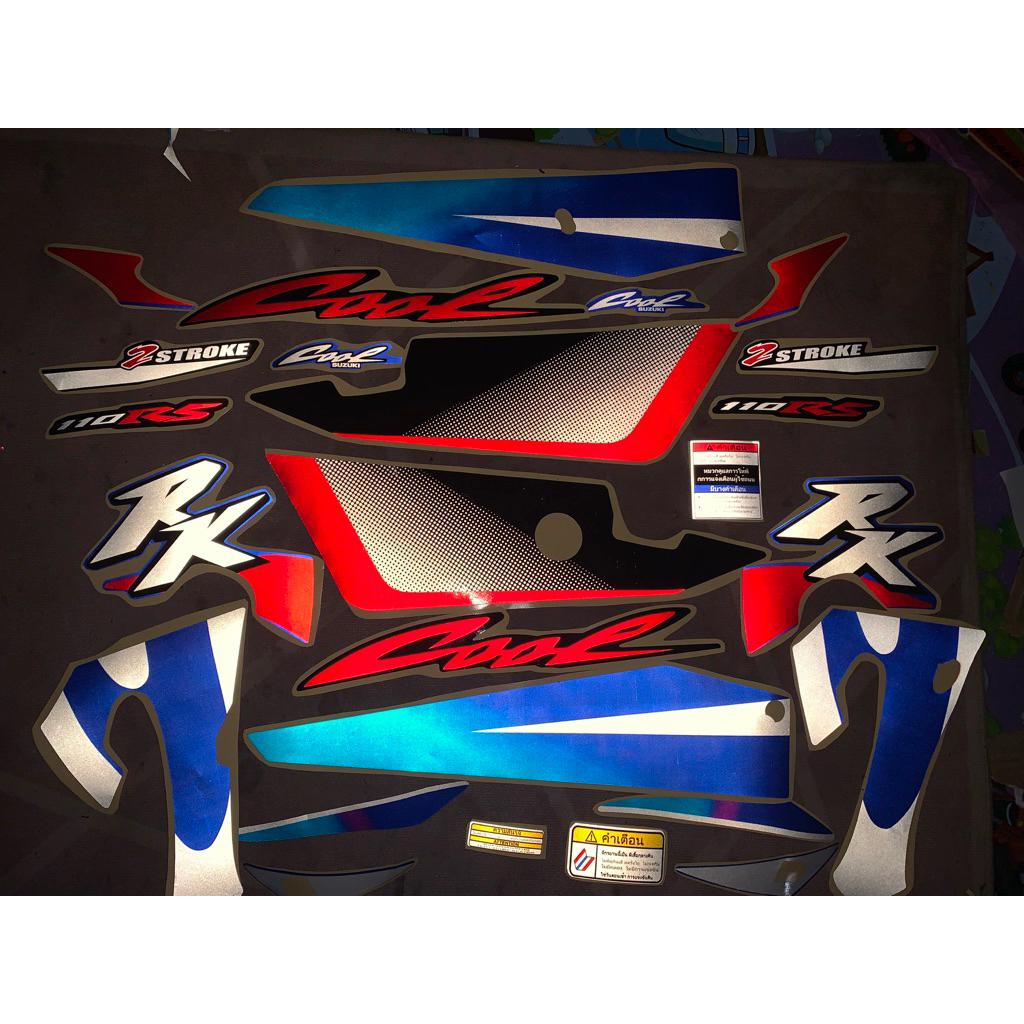 striping Suzuki Rk cool reflektif