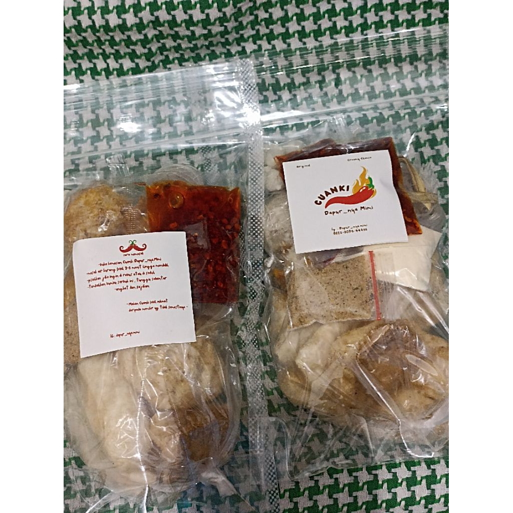 

Paket Cuanki Creamy Cheese isi 2 pcs