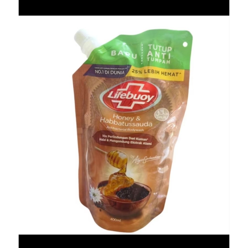 Lifebuoy Sabun cair Honey & Habbatusudsa 400 ml