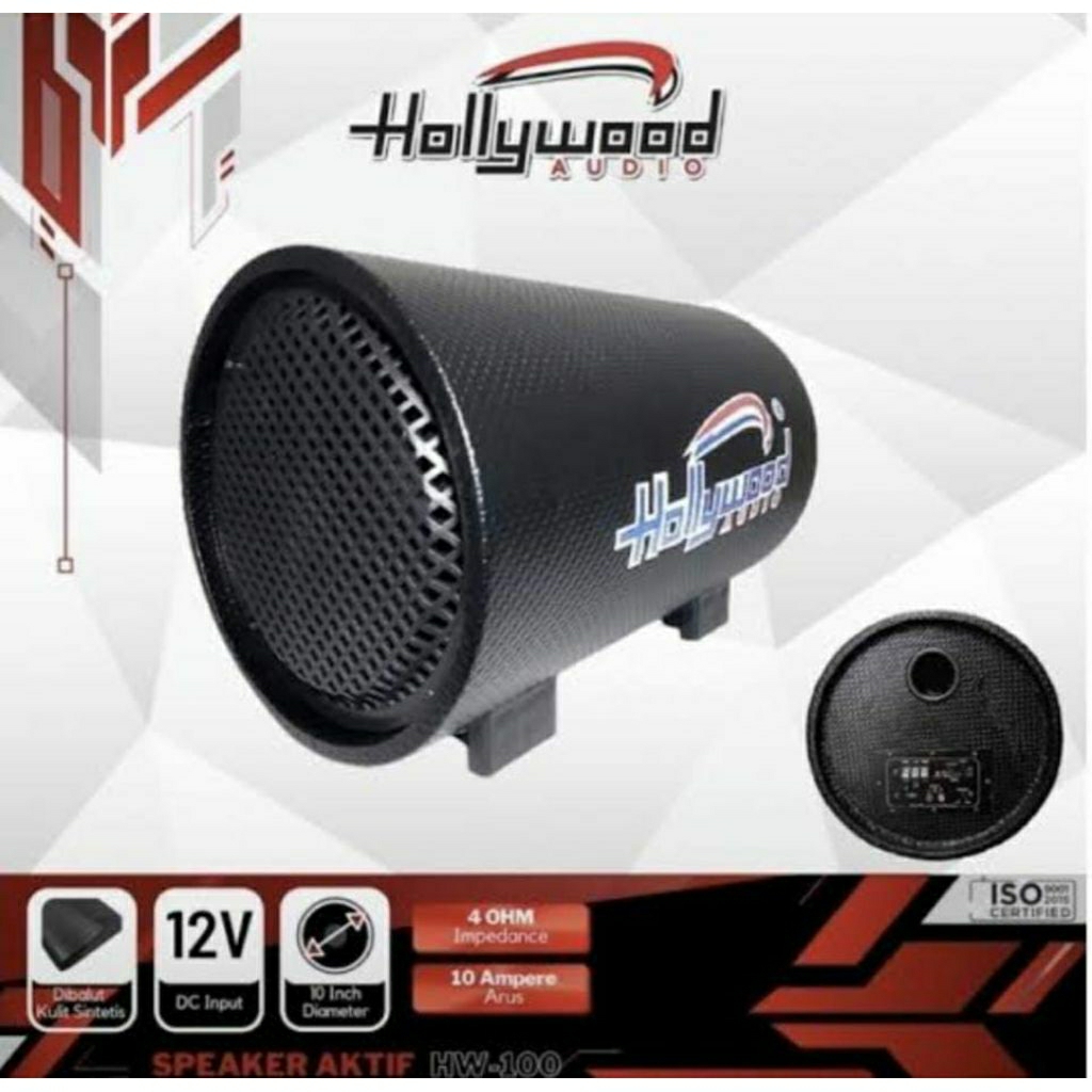 Basstube Aktif Tabung Hollywood 10 inch - New Aktif Subwoofer 10" Hollywood SG