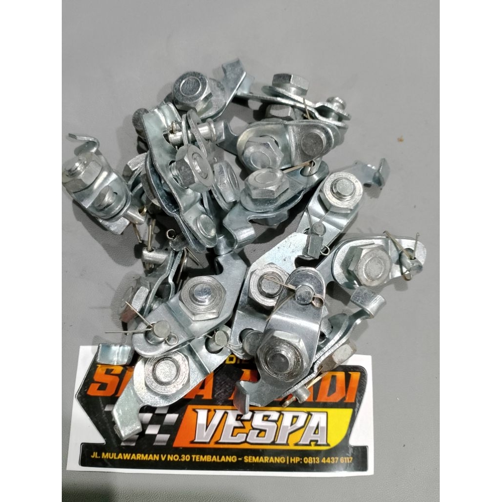 KLEM TUAS REM BELAKANG VESPA SUPER SPRINT PX EXCEL