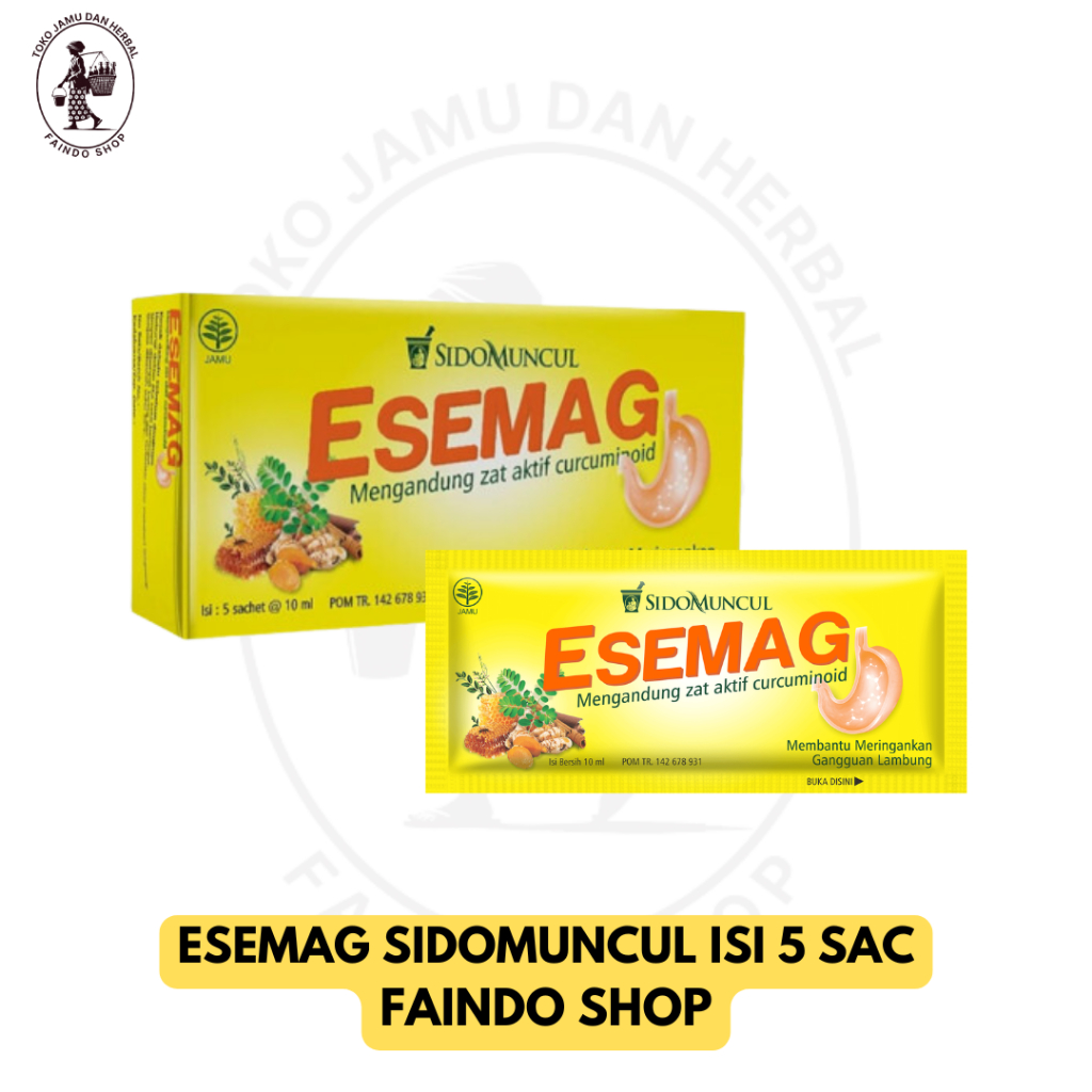 Esemag Sidomuncul Obat Maag Isi 5