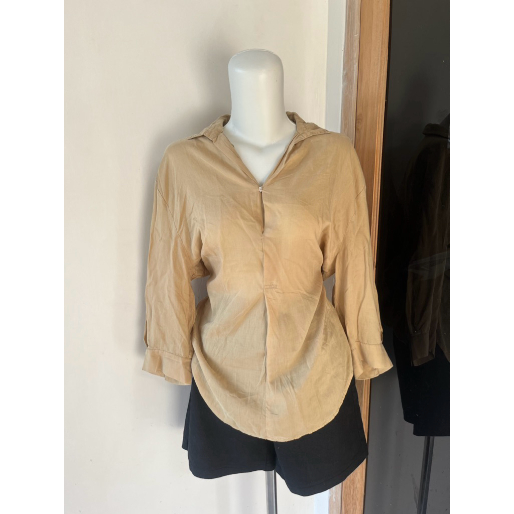 Blouse Zara Murah Blouse Jast Zara Kemeja Zara Lengan Panjanb
