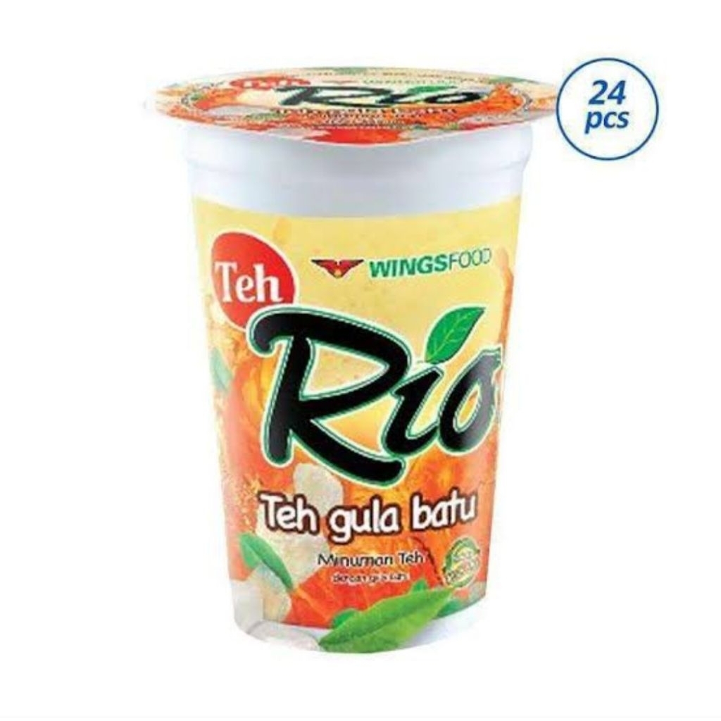 

TEH RIO GULA BATU - 180ML | 1 DUS ISI 24PCS
