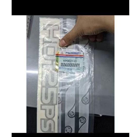 STIKER HD 125 PS MITSUBISHI CANTER ORIGINAL TULISAN HD 125