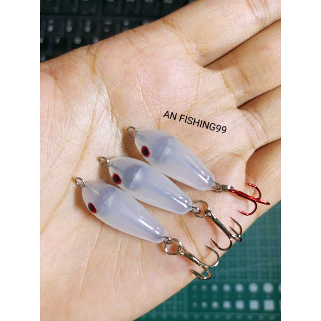 LURE UPIL HAMPALA 2.5CM / SWIMMER HAMPALA / UMPAN CASTING HAMPALA / UMPAN HAMPALA / UMPAN PANCING