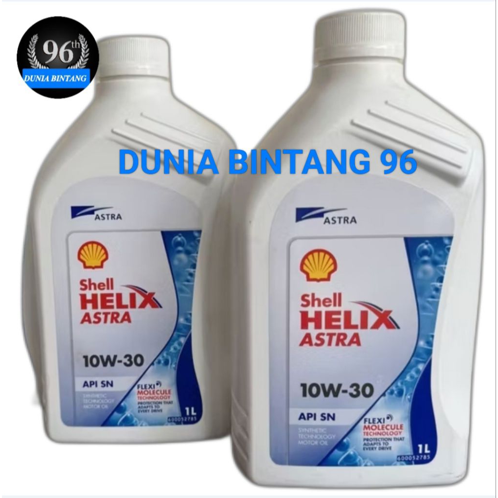 Oli Mesin Mobil Shell Helix Astra 10W-30 Original 1Liter