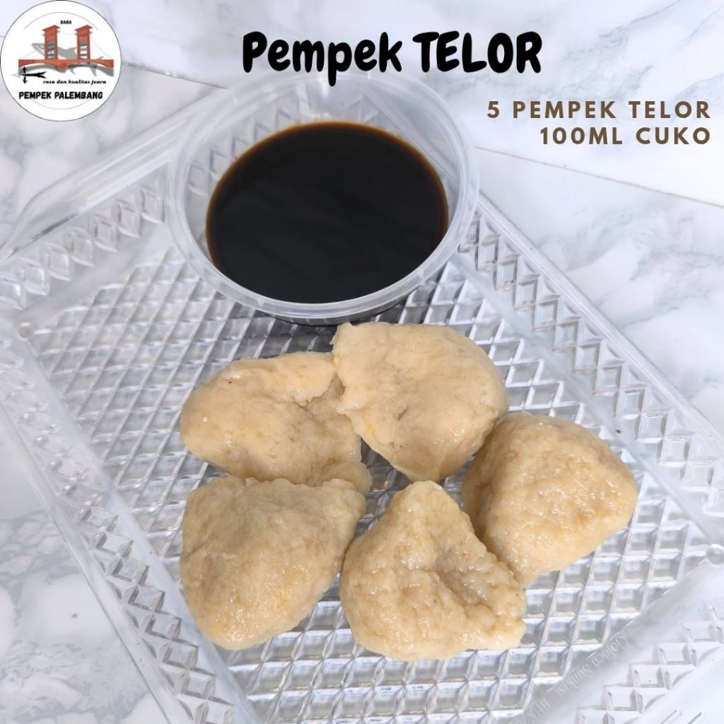 

Pempek Telur / Pempek Asli Palembang / Ikan Tenggiri Asli / Pempek Super Premium / Pempek BABA