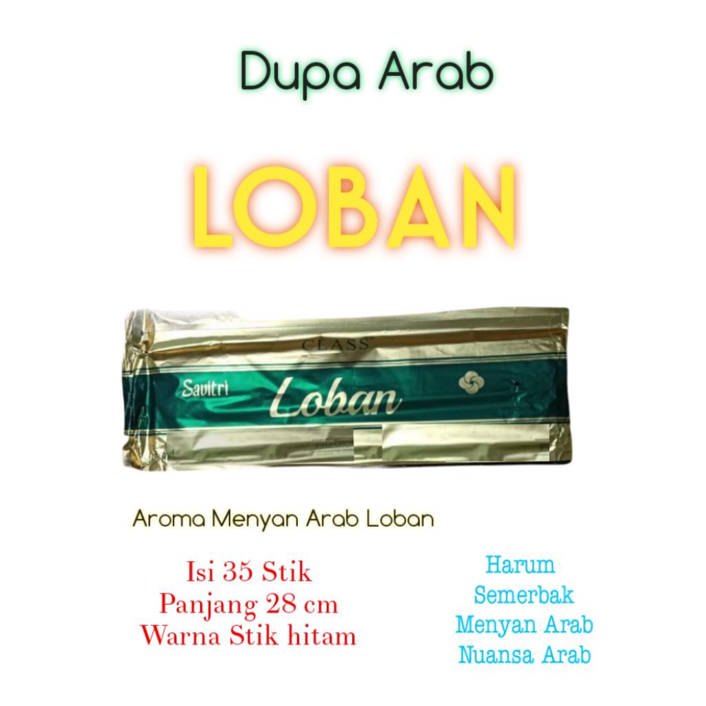 Dupa Menyan Arab LOBAN Savitri