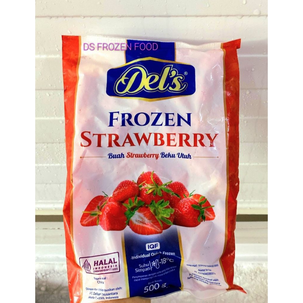 

Dels Strawberry Frozen 500gr