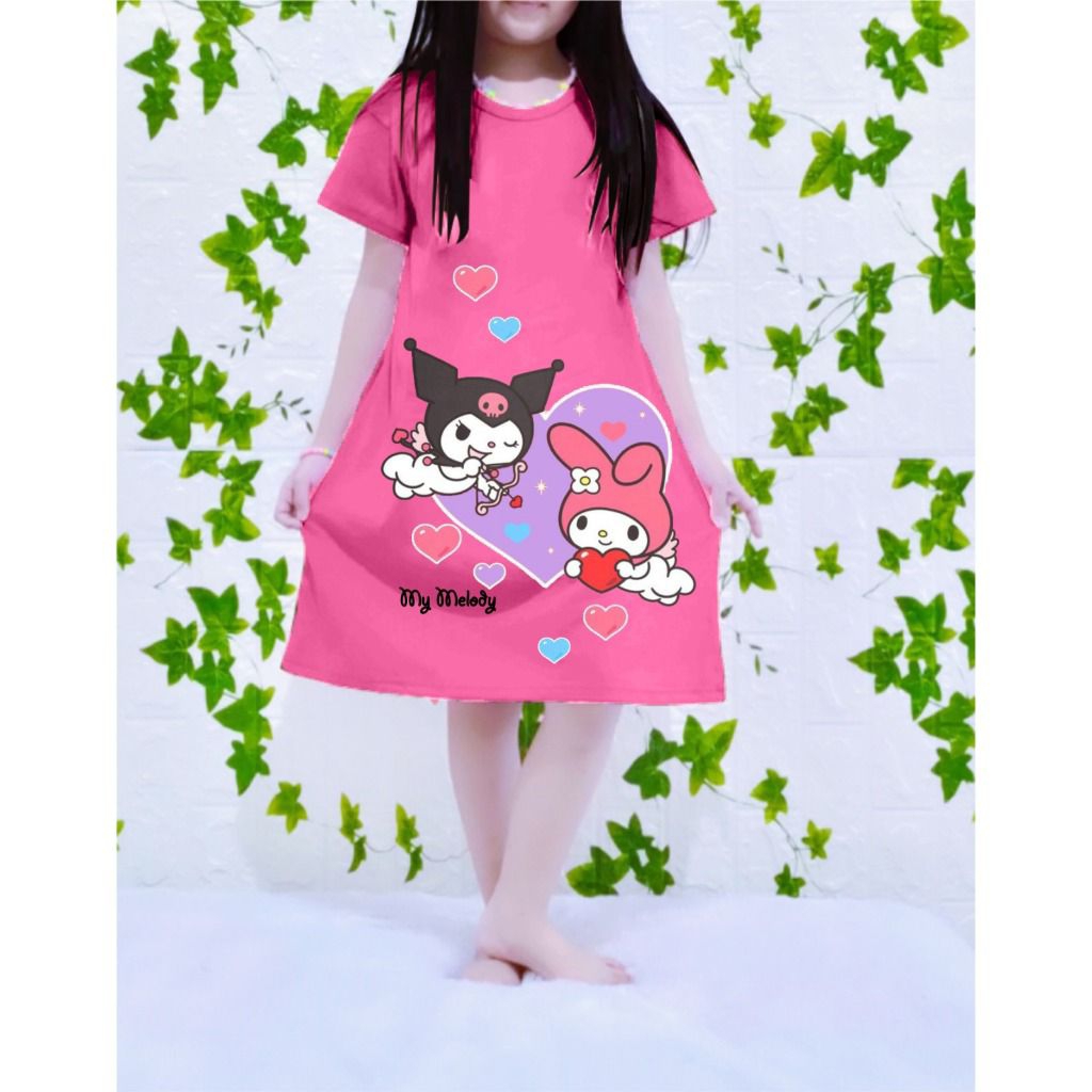 Daster Anak Perempuan Umur 3-12 Tahun/Dress Anak Perempuan