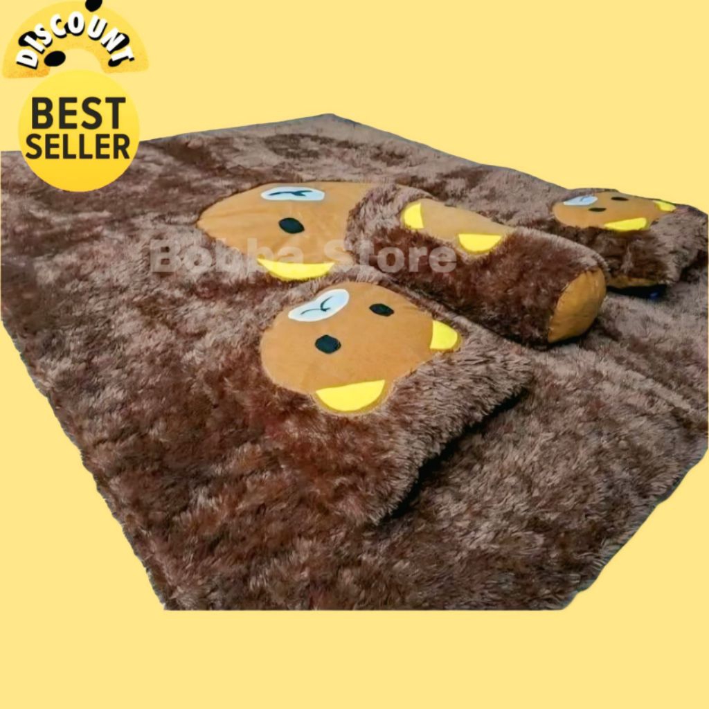 (PROMO) Kasur Lantai Surpet Karakter Bulu Rasfur Tebal / Surpet Bulu Karakter Tebal / Kasur Lantai