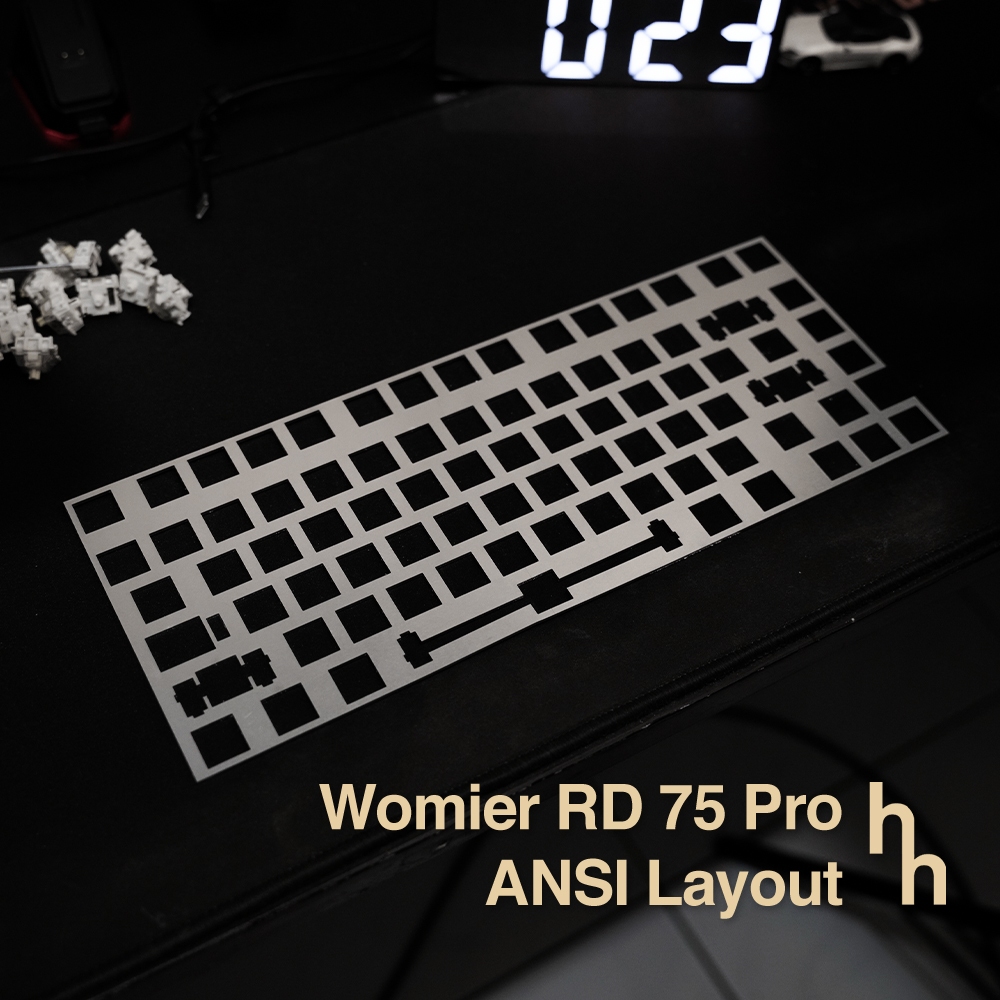 Womier RD 75 Pro Aluminum Alu Plate