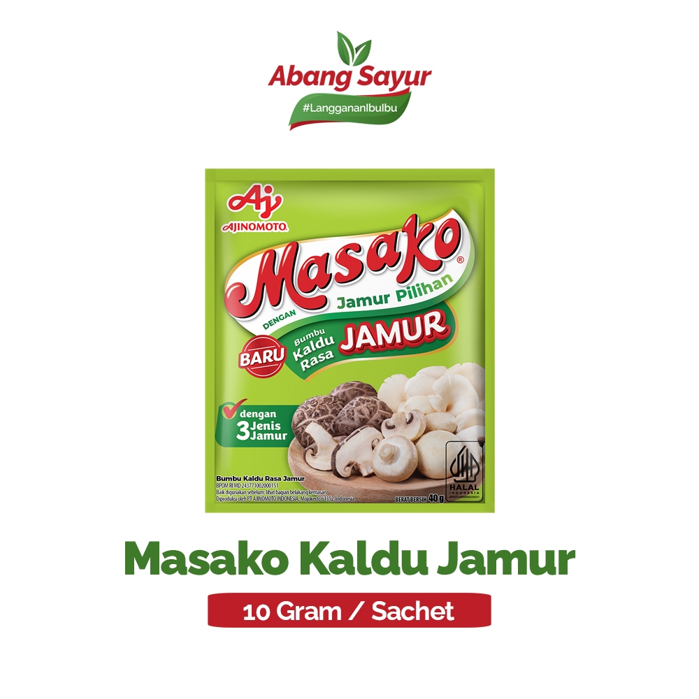 

Masako Kaldu Jamur 10gr – Penyedap Alami Non-Daging