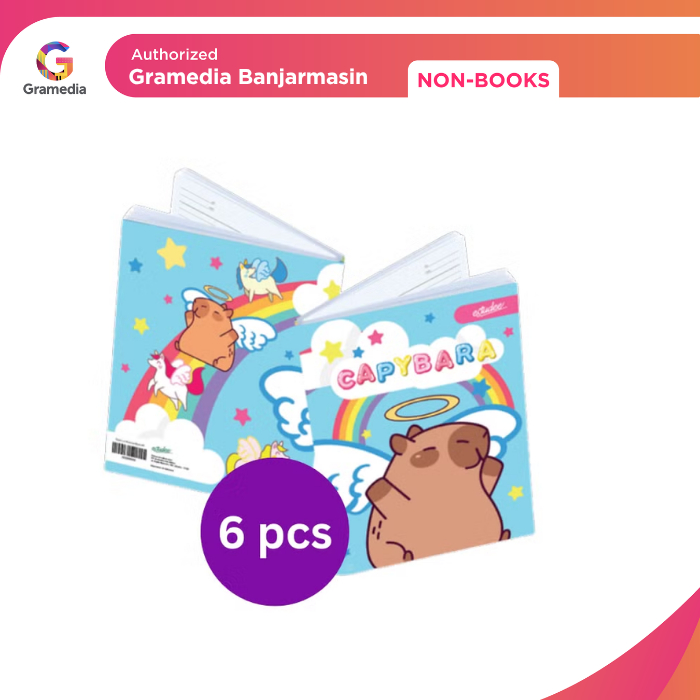 

Gramedia Banjarmasin - Estudee K Kwarto 38 Capybara Isi 6