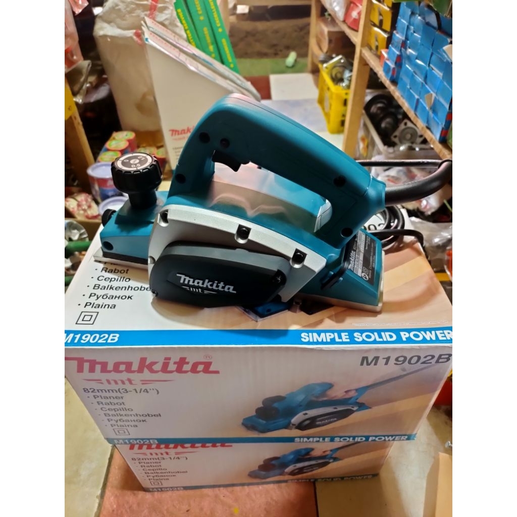 MAKITA M1902B ORIGINAL / MESIN PLANER SERUT KAYU MAKITA M1902B / MESIN KETAM MAKITA M1902B
