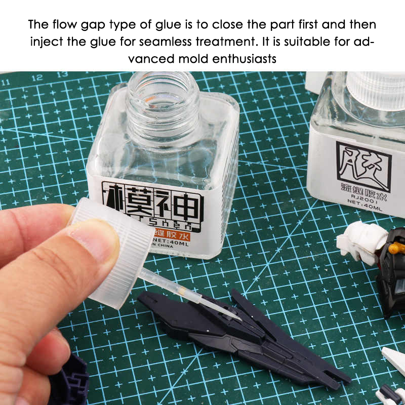 40ml Model Decal Softener Mark Setter Adhesive Decal Softener Gundam Tamiya Hobby