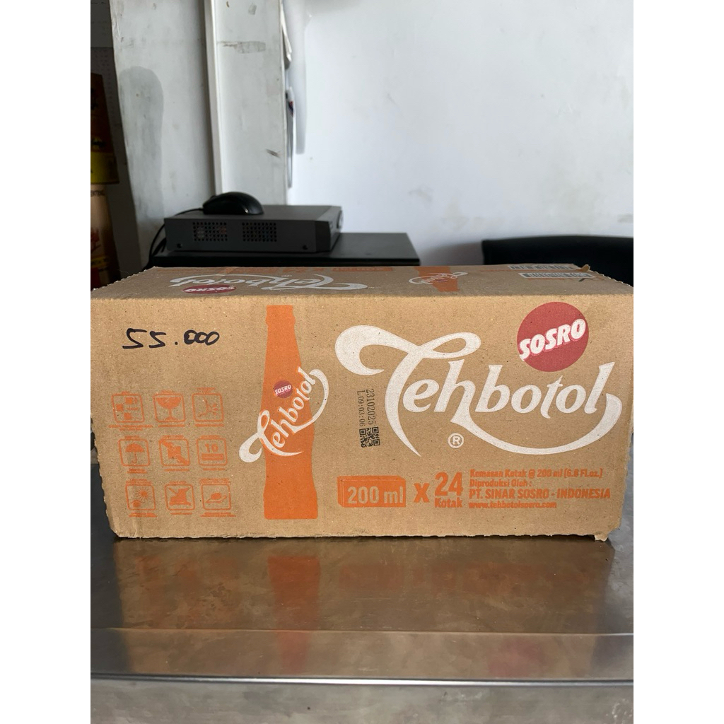 

Teh Botol Sosro 200 ml x 24 kotak