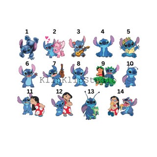 

Sticker Stiker Stitch Disney Kartun Lucu Journaling Deco KK - H3D