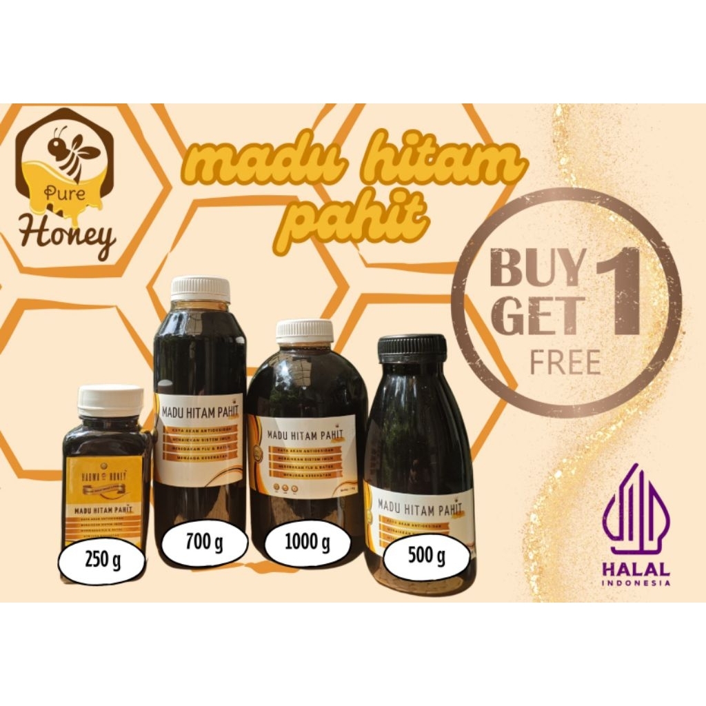 

madu hitam pahit original 100 %