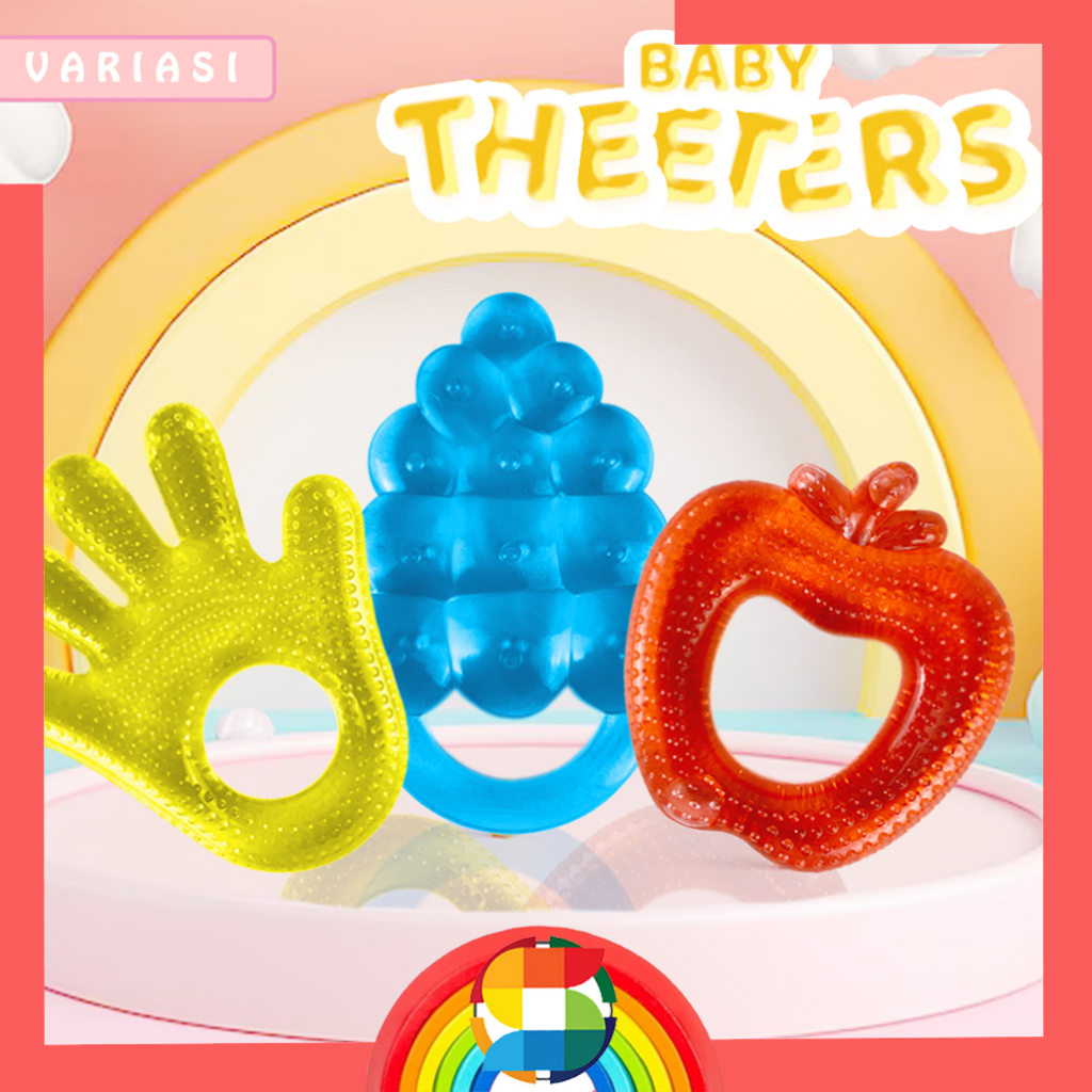 Mainan Gigitan Bayi/ Gigitan Bayi Karakter / Baby Teether/ Gigitan Bayi Buah/ Gigitan Bayi Hewan 410