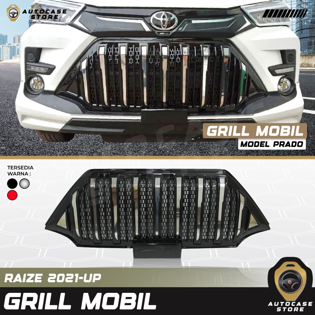 GRILL MOBIL RAIZE 2022 UP BANYAK PILIHAN WARNA